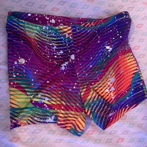 Gymnastics shorts